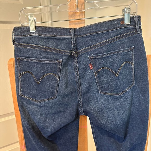 Levi's Jeans Size 30 Leggings medium wash Excellent Condition - Picture 4 of 5
